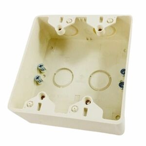  exposure switch box blank type 2 pieces for Mill key white PVR-0WSM