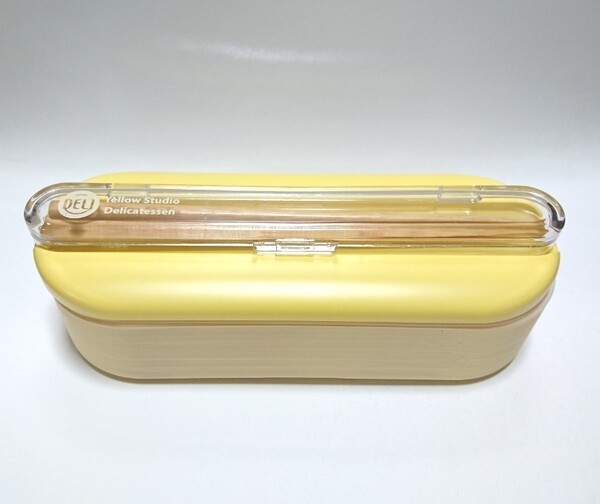 『イエロースタジオ』*2段 お弁当箱/バランのおまけ付き