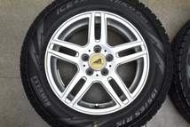 【バリ溝】AZスポーツ 15in 6J +43 PCD100 ピレリ アイスアシンメトリコPLUS 195/65R15 プリウス カローラツーリング インプレッサ_画像3