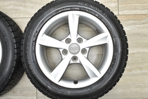 【程度良好品】アウディ A3 純正 16in 6J +48 PCD112 グッドイヤー アイスナビ6 205/55R16 8V0071496 フォルクスワーゲン ゴルフ 流用にも_画像4