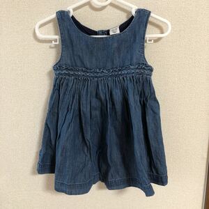 ベビー服　babyGap デニムワンピース　