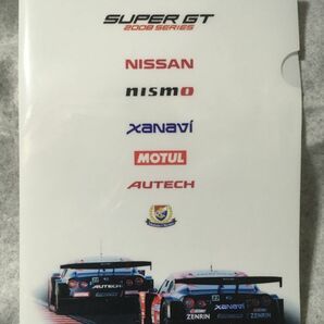 【中古】 クリアファイル SUPER GT 2008 GT-R XaNaVi Autech nismo NISSAN