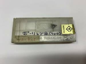 Tungaloy　チップ　TPGM110302L。NS530。　3個入り。【未使用品】　　　　　（20221018）