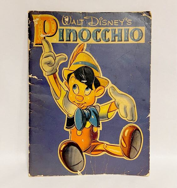 WALTDiSNEYS Pinoccio ディズニー ピノキオ ココモルトプレミアムブック ビンテージ洋書