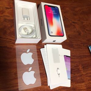 iPhoneⅩ 空箱 イヤホン コンセント ケーブルiPhone純正品 ピン