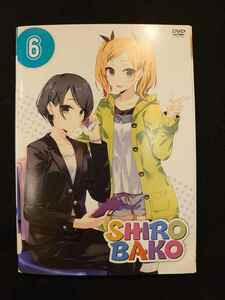 xs602 レンタルUP★DVD SHIROBAKO 1～6巻セット ※ケース無