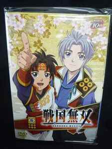 xs580 レンタルUP＃DVD 戦国無双 全6巻 ※ケース無