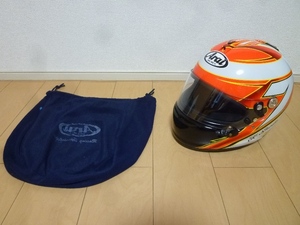  beautiful goods! Arai ARAI helmet GP-6S size :S(55~56cm) 4 wheel for helmet!