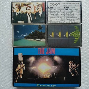 The Jam アナログ５作セット （カセットテープ４本+VHS1本） バラ売り可 ザ・ジャム ポールウェラー