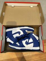 28.0cm US10 NIKE DUNK HIGH RETRO Game Royal DD1399-102 ナイキ ダンクハイ レトロ ゲームロイヤル_画像2