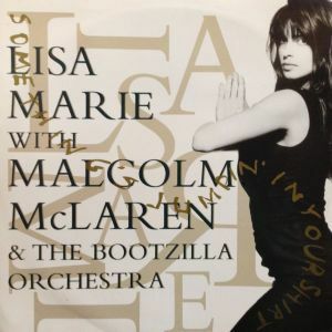 12inchレコード MALCOLM McLAREN & THE BOOTZILLA ORCHESTRA / SOMETHING'S JUMPIN' IN YOUR SHIRT feat. LISA MARIE