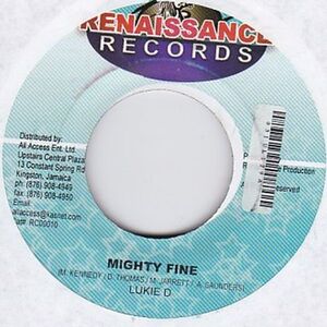 Epレコード　LUKIE D / MIGHTY FINE (REBIRTH)