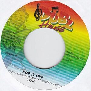 Epレコード　T.O.K / POP IT OFF (KARACHI)