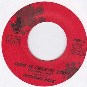 Epレコード　ANTHONY CRUZ / LOVE IS HERE TO STAY