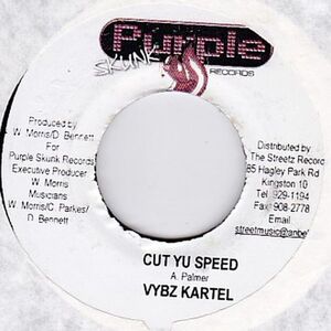 Epレコード　VYBZ KARTEL / CUT YU SPEED (MARMALADE)