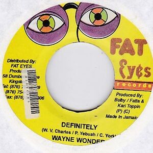 Epレコード　WAYNE WONDER / DEFINITELY (CALLALOO BED)