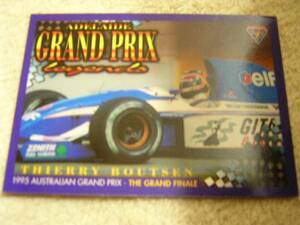 1995FUTERA　F1　#40　GPレジェンズ　ティエリー・ブーツェン