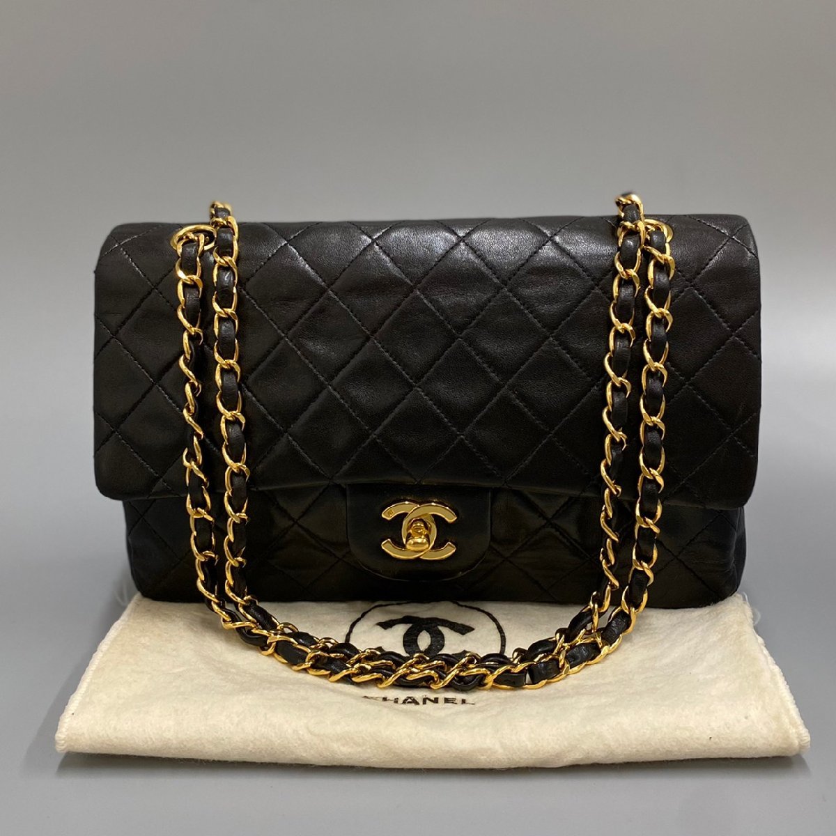 ぷっくり CHANEL シャネルマトラッセ黒25㎝の通販 by 21shop's