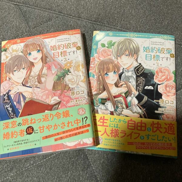 婚約破棄が目標です！　2冊セット（ＦＫ　ｃｏｍｉｃｓ） 一原ロコ／著　夏目みや／原作　涼河マコト／キャラクター原案