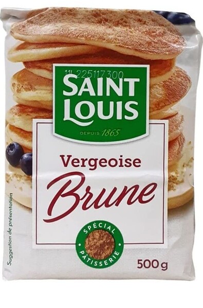 ヴェルジョワーズ ブリュン 500g×2 甜菜糖 ブリュレなど カラメリゼに 日仏貿易 砂糖