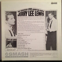Jerry Lee Lewis 1964 US Original LP The Greatest Live Show On Earth ロカビリー ジェリーリールイス_画像2