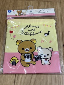 ★新品未開封 リラックマ巾着 SAN-X 未使用 RILAKKUMA B