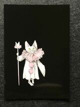 【宇野亜喜良のPostcard（印刷）】≪猫のクラウンB≫『白猫亭　追憶の多い料理店』より_画像1