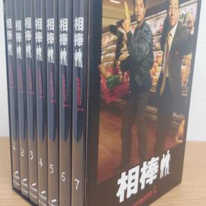 相棒 season1 DVD-BOX 6枚組 ※4枚目ケースのみDISC無（6話7話欠損）水谷豊　寺脇康文　☆特命事件ファイル付 中古