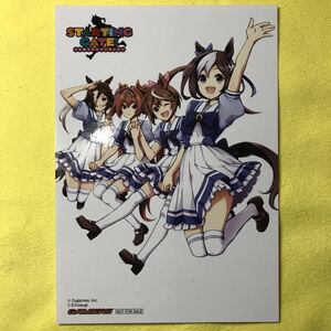 ■ウマ娘。 プリティーダービー STARTING GATE ゲーマーズ特典　非売品　ブロマイド S.Kosugi スペシャルウィーク ／レア イラストカード