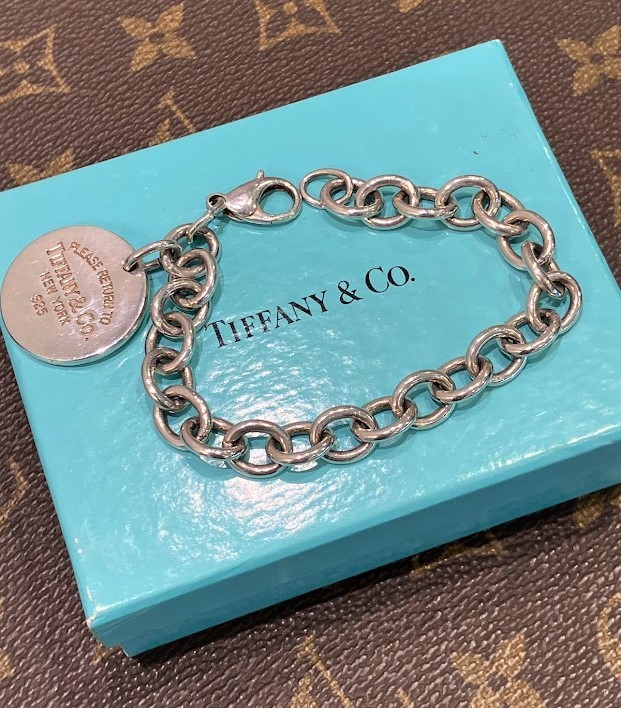 TIFFANY &Co. ティファニー コンビ ツイストチェーン SV925 18KYG