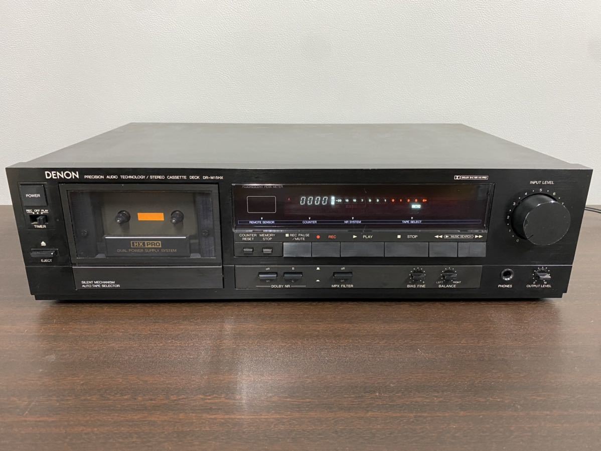 DENON ステレオカセットデッキ DR-350 xn----7sbbamqltdqmgh6r.xn--p1ai