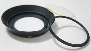 ★美品★LEICA 12540 Schneider PC-SUPER-ANGULON-R 28mm F2.8用純正メタルフード [F4087]