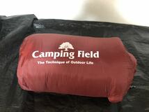 中古品☆CampingField キャンピングフィールド 寝袋 アウトドア用品 レジャー用品_画像1