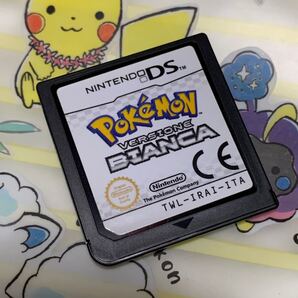 ポケットモンスター ニンテンドーDS ホワイト 海外 DSソフト イタリア BIANCA