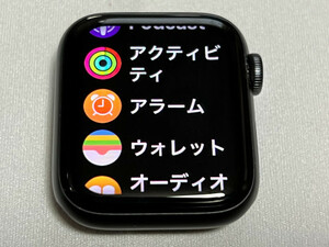 ★美品★Apple Watch SE Nike 40mm GPS スペースグレイ★使用期間9か月★バッテリー100%