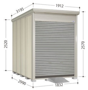  free shipping region have Takubo storage room Takubo storage room bike shutter man shutter general type BS-1829WH