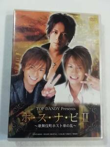 中古DVD 『TOP DANDY Presents　ホ・ス・ナ・ビ ～歌舞伎町ホスト華の乱～』 セル版。88分。即決。