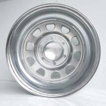 新品 デイトナ 16-7.0J＋35 6-139.7 クローム タイヤ付4本SET 215/65R16 109/107 LT用 ハイエース (W0052-0)_画像5