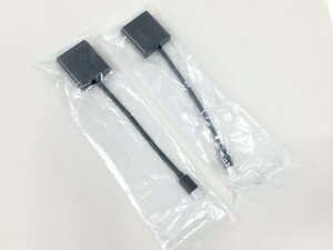 未使用品　Mini Display →DVI変換ケーブル 　2本セット　（管：A2-M1）