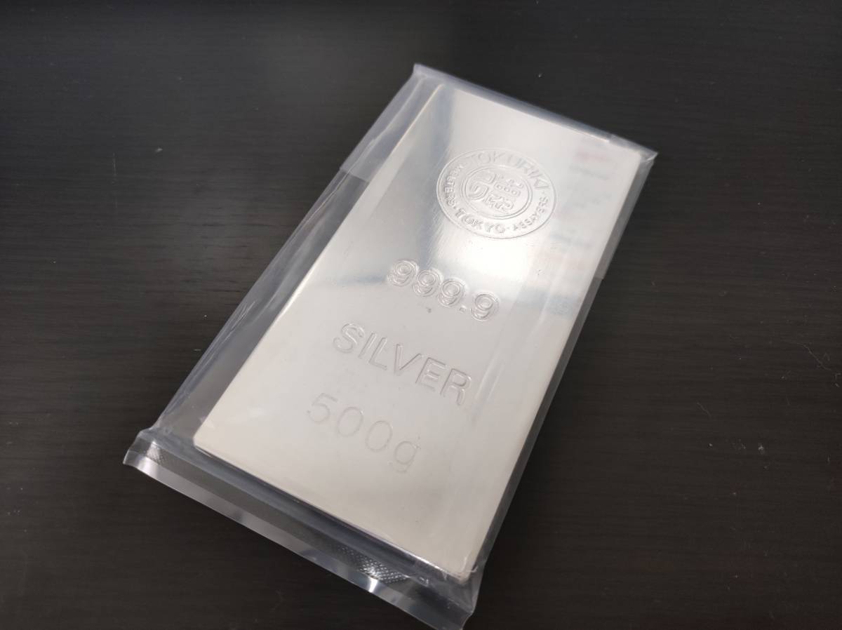 2023年最新】ヤフオク! -銀 インゴット 500gの中古品・新品・未使用品一覧
