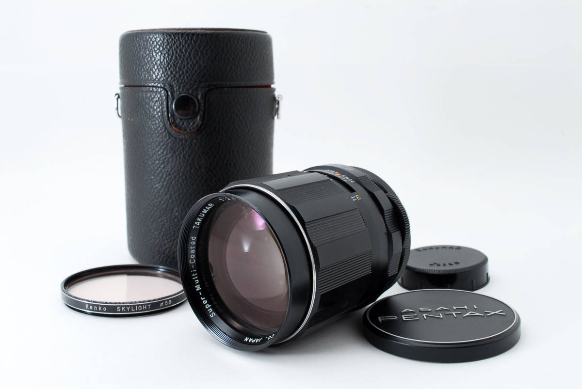 Pentax Super Takumar 135mm f2.5 と メタルフード フィルター ...