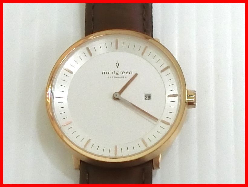 低価格で大人気の ノードグリーン Nordgeen 34mm 試着のみ極美品 ...