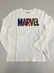 ■ＧＡＰ■新品■120■ギャップ■アベンジャーズ■Ｔシャツ■ロンT■かっこいいデザイン■白■USA■アメコミ■marvel■21■1-1