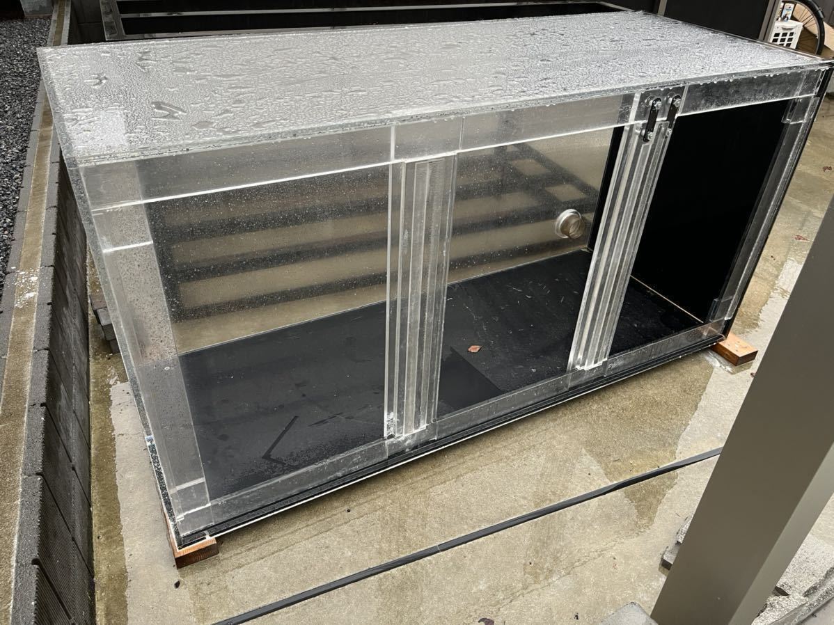 新生活 アクリル水槽 前曲げ 900x600x450mm 板厚8x6mm copycatguate.com
