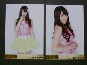 2種★AKB48鈴木まりや「AKBがいっぱい SUMMER TOUR 2011」DVD 特典生写真★