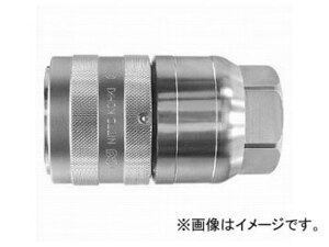 日東工器 フラットフェイスカプラ FF型 ソケット おねじ取付用 FF-6S