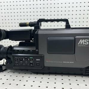 【T】National ナショナル ビデオ一体型カメラ【NV‐MS1】 VHS 昭和レトロ アンティーク調 動作未確認の画像3