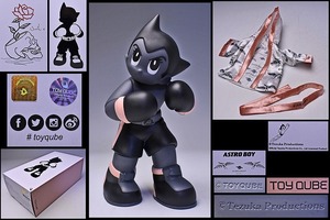 DR. WOO ASTRO BOY BOXER art figure * box gown belt attaching * Astro Boy hand . production official commodity * TOY QUBE