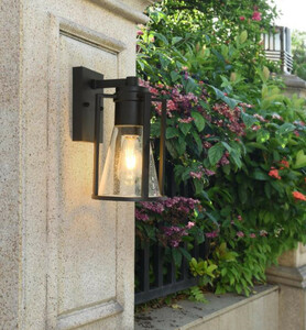  garden for antique wall lamp night opening waterproof ornament lighting outdoors ride bracket light pouch lai