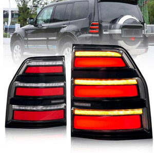  new goods Mitsubishi Pajero 4 generation 2006-2019 year tail light LEDsi- ticket current . car ru winker exterior custom dress up 